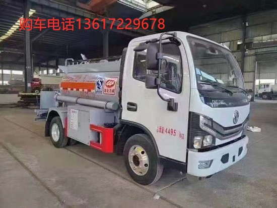 國六藍牌油罐車